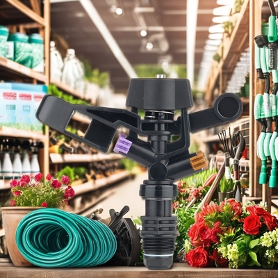 Sprinkler de impacto rotativo de roqueiro de 1/2' para irrigação agrícola dentro de jardins