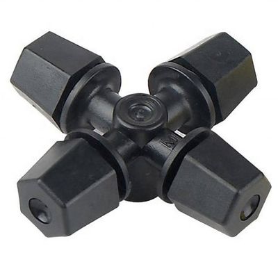 Spray de irrigação atomizado de quatro saídas para agricultura 250-40KPA Irrigação automática