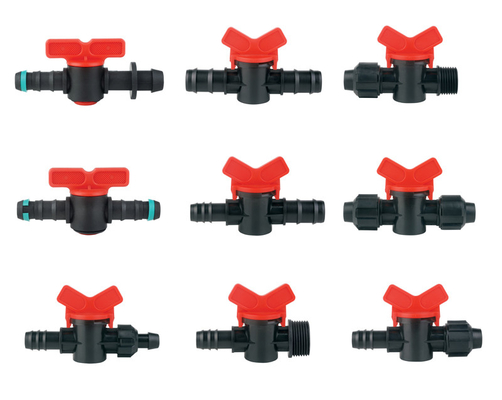 Válvula de plástico de rotação de pulverizador multi-modelo para irrigação duradoura e eficaz