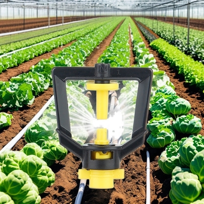 Tecnologia avançada de atomização refractiva de aspersores agrícolas para irrigação de gramados