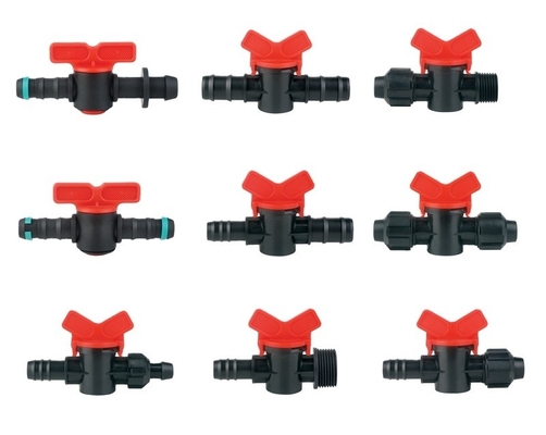 Sprinkler de plástico durável para jardim giratório 360 Conexão rápida e design especial