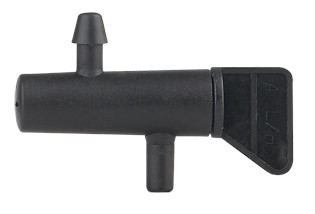 Seleção do espaço do quarto de apoio Negro Modelos múltiplos Drip Irrigação Dripper de água