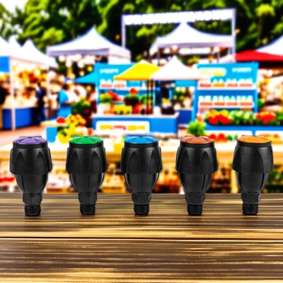 Imagem mostra roteador de irrigação por gotejamento para relva personalizável e durável