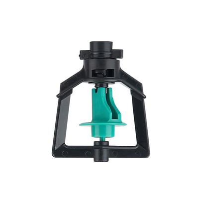 Sprinkler de irrigação agrícola com bocal rotativo de posição invertida para cobertura de raio de 3-4.8m