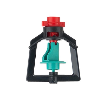 Sprinkler de irrigação agrícola com bocal rotativo de posição invertida para cobertura de raio de 3-4.8m