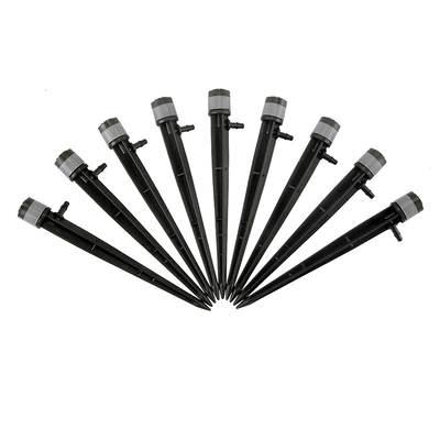 Engenharia Sprinkler de irrigação de jardim de plástico em solo com raio de pulverização de 0-1,3M