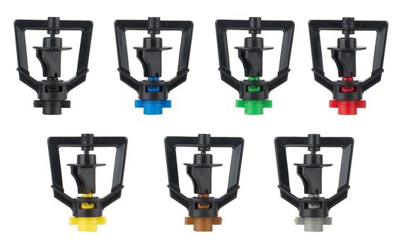 Posição vertical de 360 graus Micro irrigação rotativa Sprinkler de água para agricultura