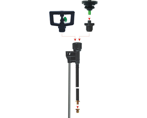Renove o seu pátio com o Sprinkler de jardim e parque Quick Connect