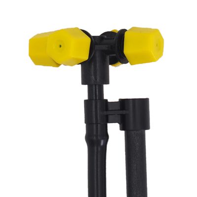 Spray de irrigação atomizado de quatro saídas para agricultura 250-40KPA Irrigação automática