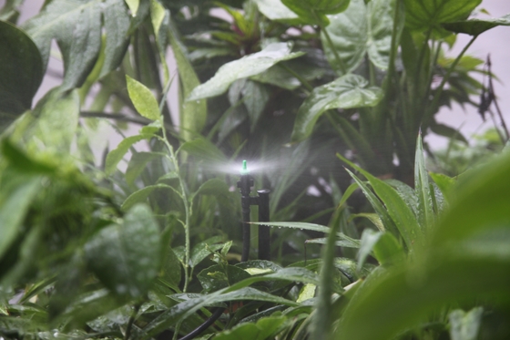Solução de pulverização agrícola de refração de mini círculo completo para irrigação de jardins