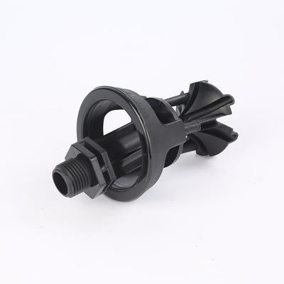 Sprinkler de irrigação de jardim de plástico de engenharia durável com função de oscilação