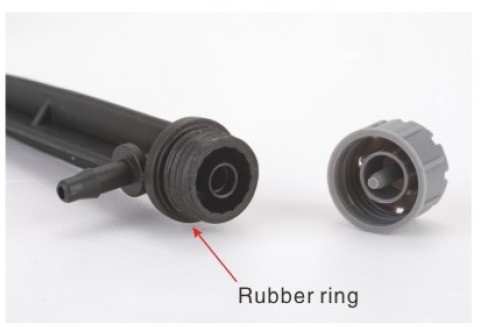 Transplante de cultivos em panelas de estilo normal Micro-espumante para faixa de rega ajustável