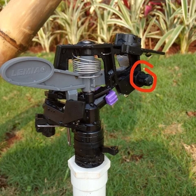 Estilo normal 1/2' 'Arma de impacto irrigador em tripé com ângulo controlável