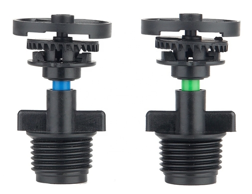 360 Sprinkler de rotação de bico duplo para jardim feito de plástico de engenharia durável