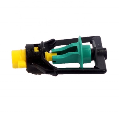 Sprinkler de jardim rotativo de posição invertida para distribuição e eficiência de água precisa