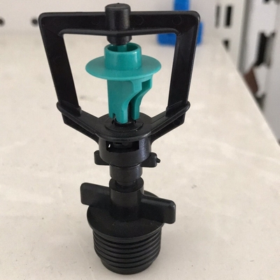 Sprinkler de água rotativo de posição vertical 6 mm Sprinkler agrícola para irrigação