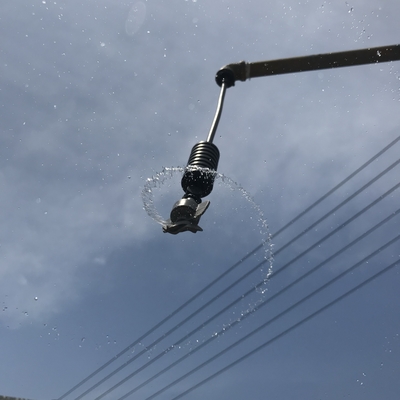 3.2-4.5M Pulverizador de rotação sem quadro de raio de pulverização para irrigação de condado de precisão