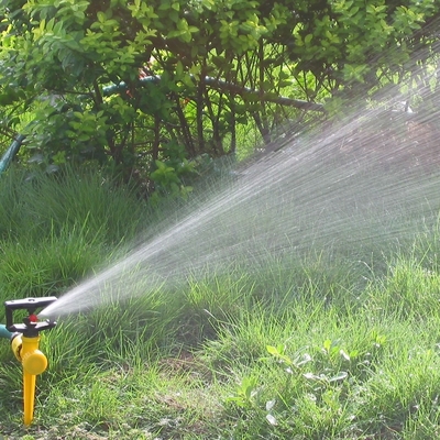 Controle de pressão óptimo Sprinklers de rotação 360 para irrigação da agricultura do jardim