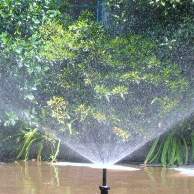 Sprinkler de rotação de dispersão para irrigação agrícola a 360 graus