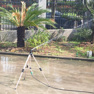 Projeto de eficiência de rega de 360 graus para sprinkler com bocal de saída múltipla