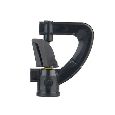 Sprinkler de roda de bico de pato de plástico de engenharia durável para irrigação de quinta de jardim a 360 °