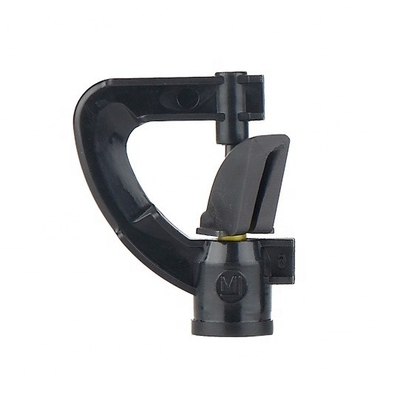 Sprinkler de roda de bico de pato de plástico de engenharia durável para irrigação de quinta de jardim a 360 °